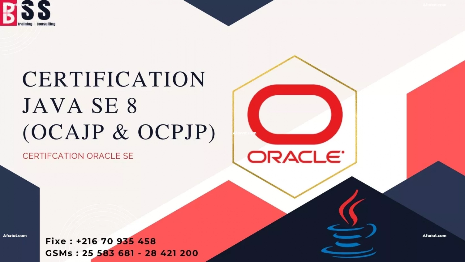 Certification OCAJP8/OCPJP8 [1Z0-808, 1Z0-809]