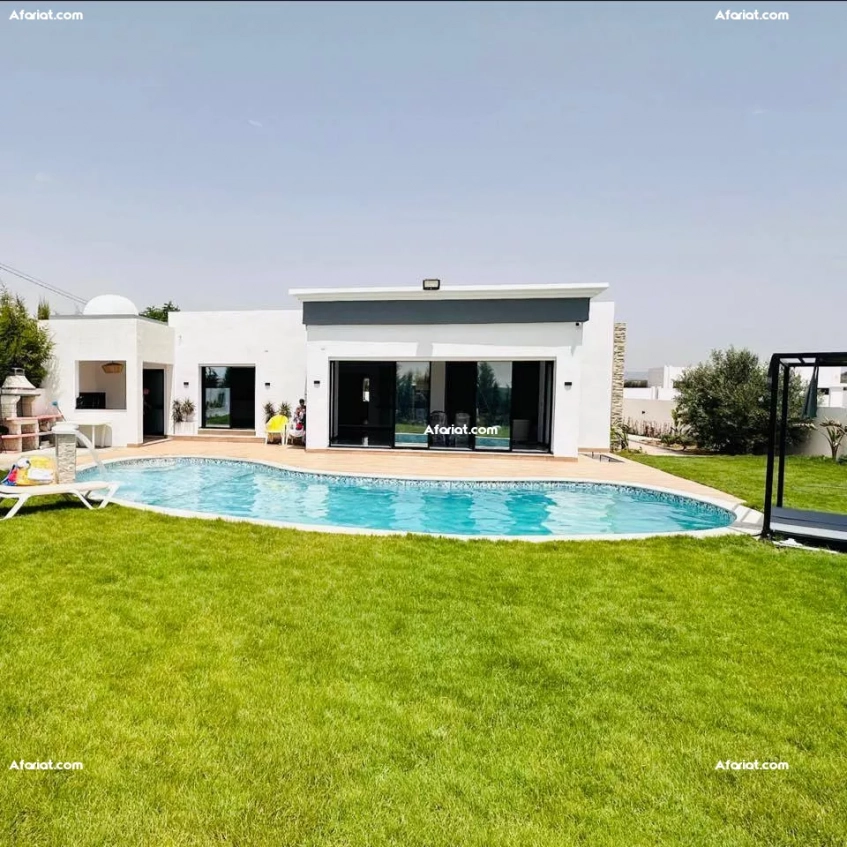 villa à louer à hammamet sud