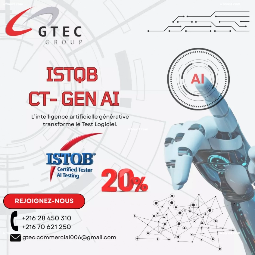 ISTQB avec l'intelligence artificielle (CT-GEN AI)