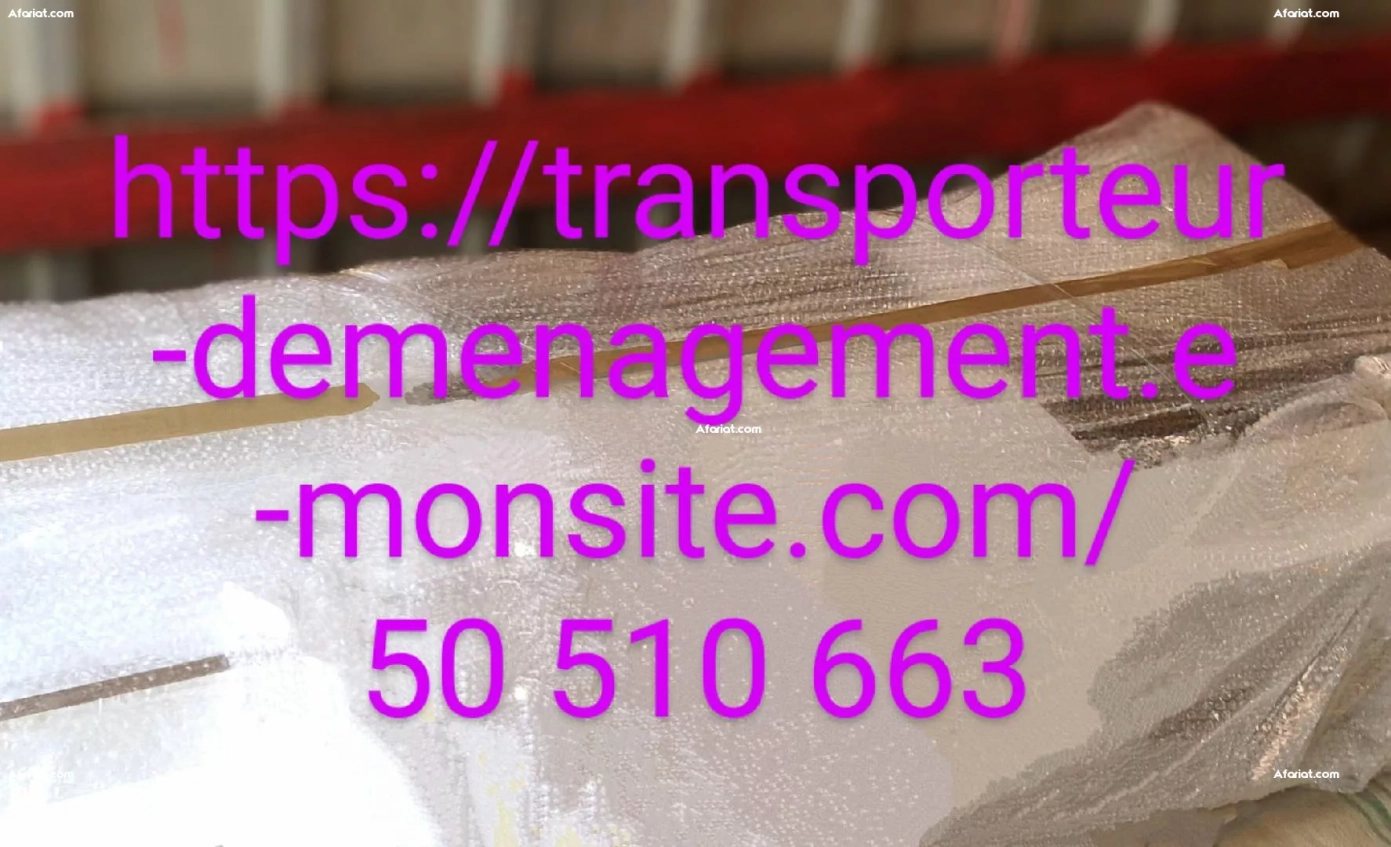 Transporteur déménagement 50 510 663