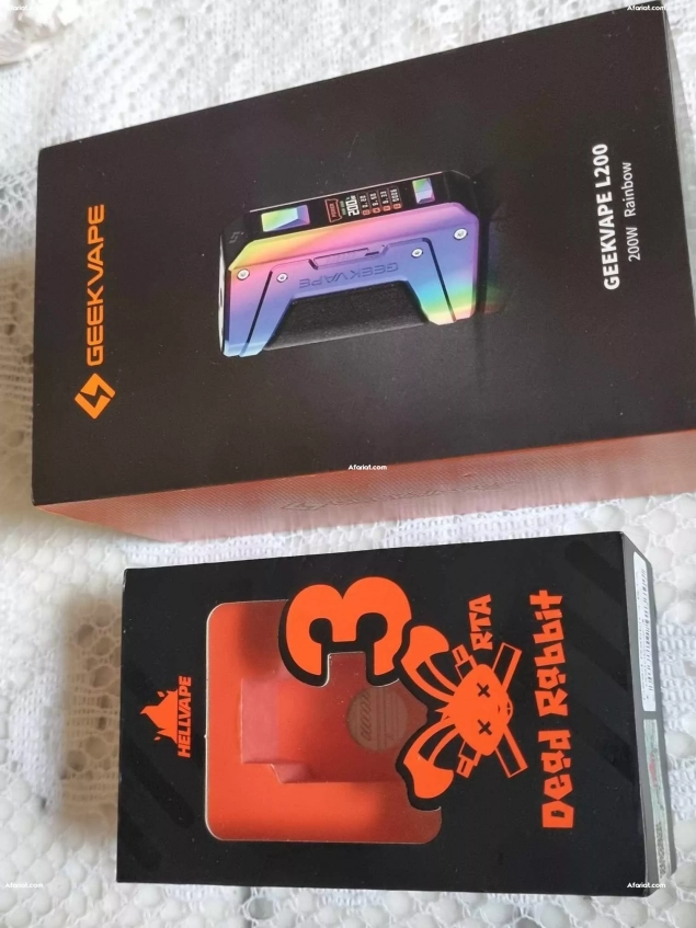 Kit full rainbow vape