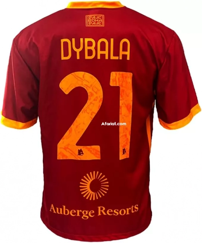 AS Roma - Official replica home 3XL avec ticket shirt SPQR, Red