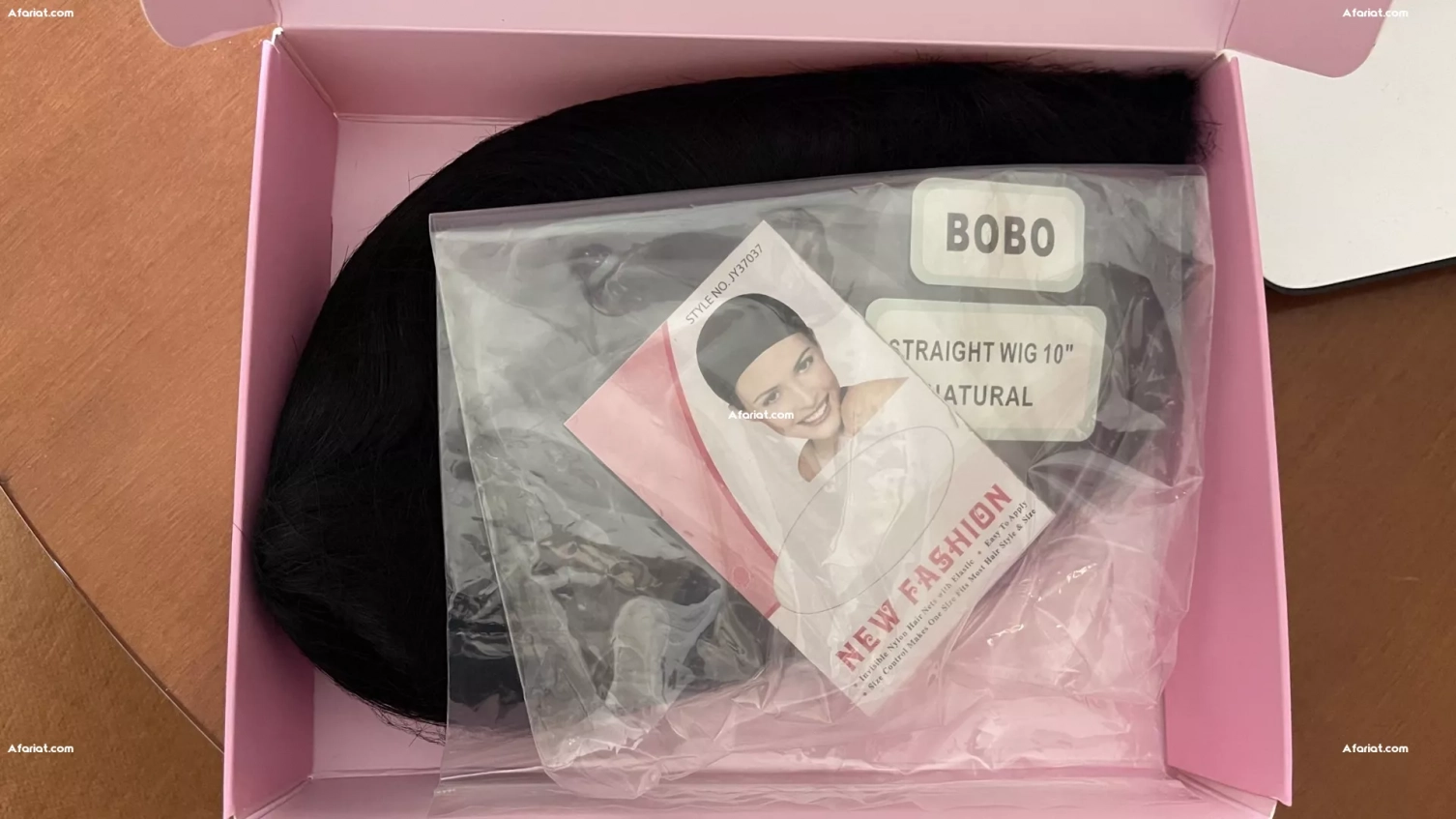 Perruque 100% cheveux naturels – Coupe Bob