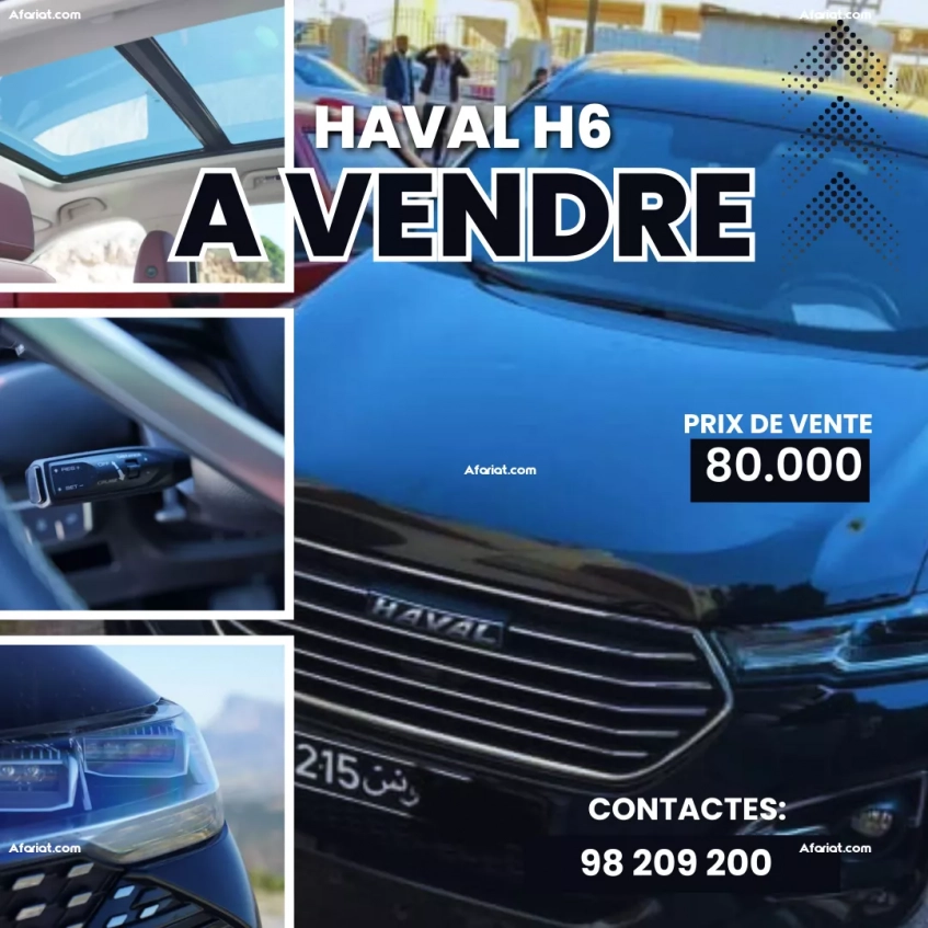 Haval h6 très bien entretenu 98209200