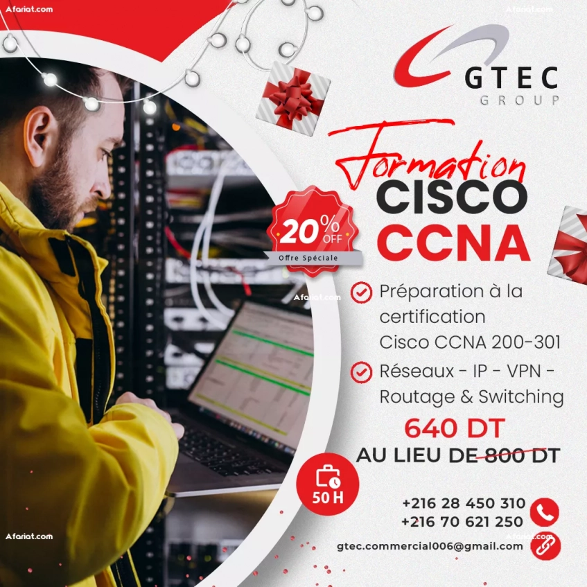 Dominez l'univers des réseaux : Cisco CCNA 200-301