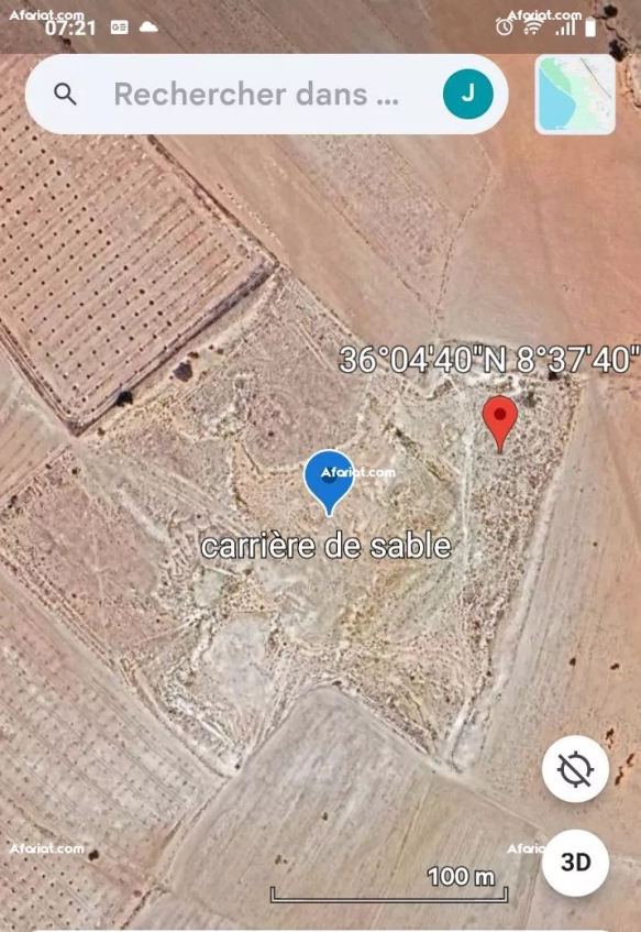 vente de terrain 3,5 hectares