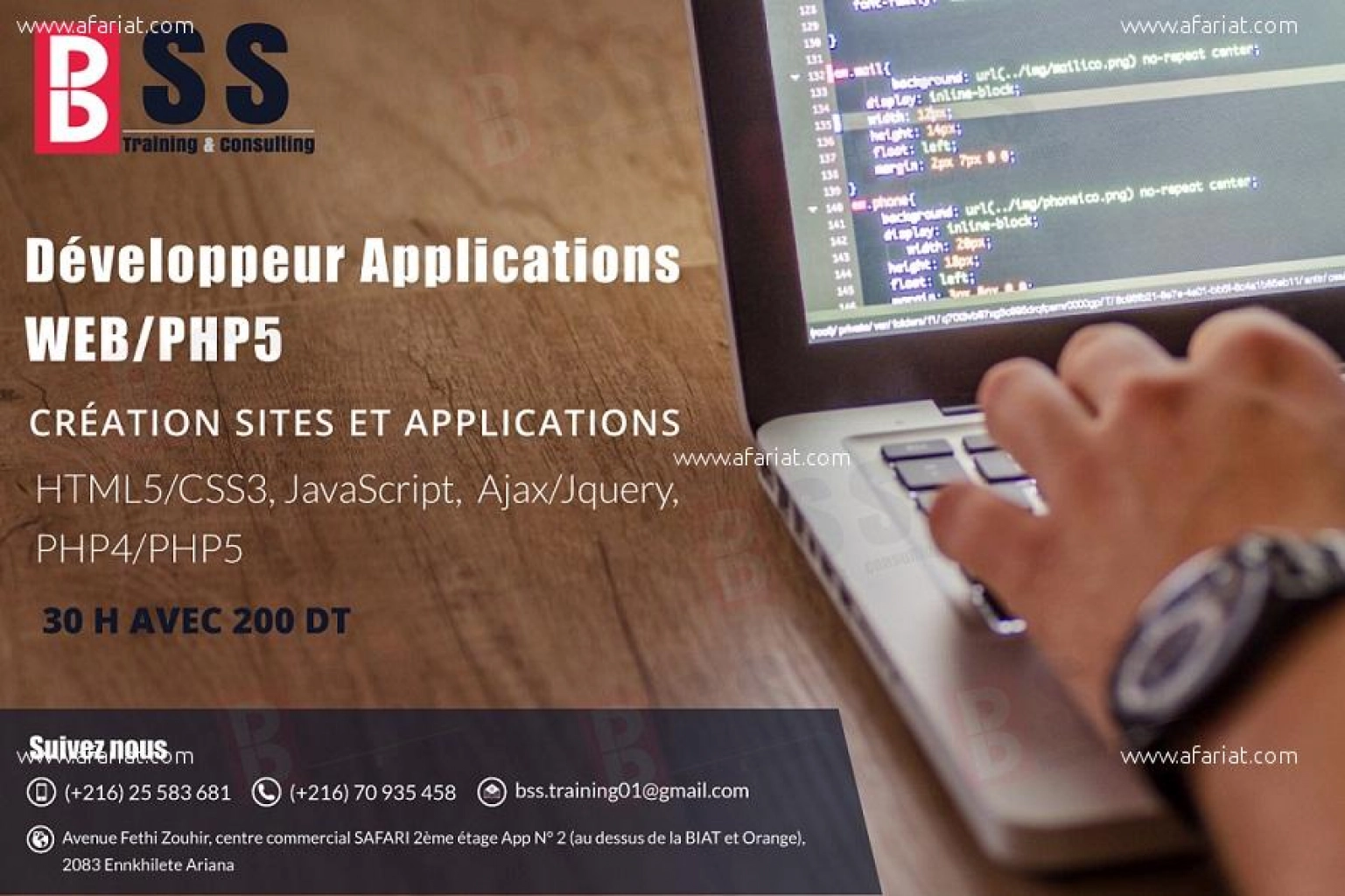 Formation  Développeur Applications WEB/PHP5