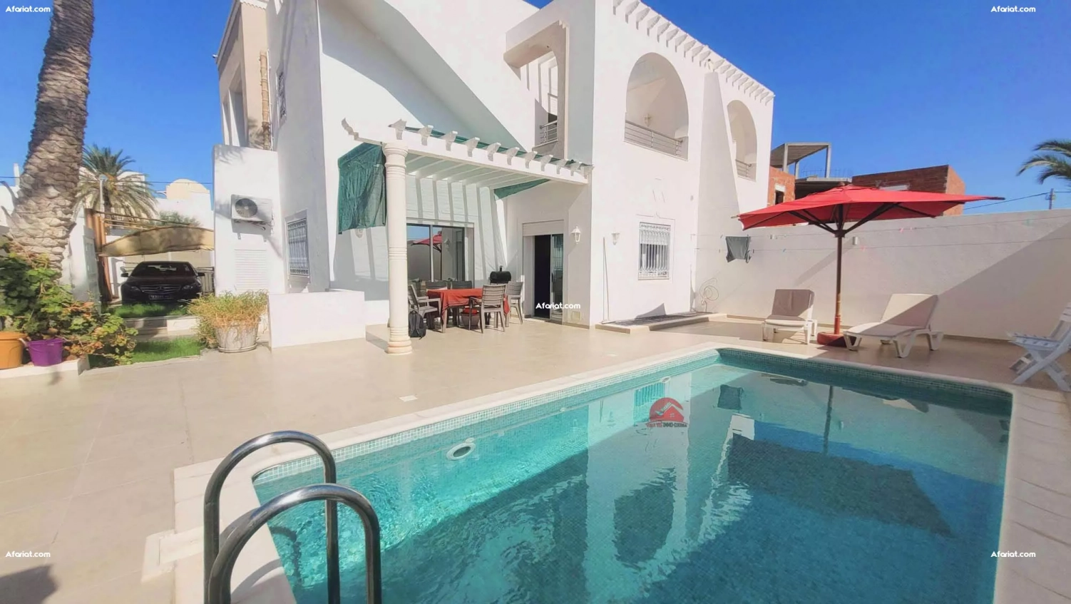 VILLA AVEC PISCINE À LA ZONE TOURISTIQUE MIDOUN DJERBA