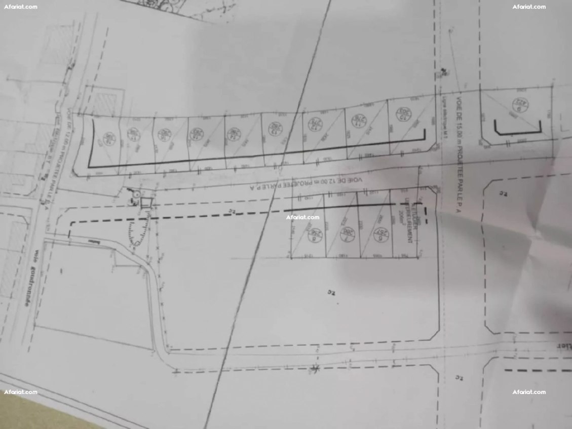 terrain à vendre a salakta (governorate mahdia) lot 11