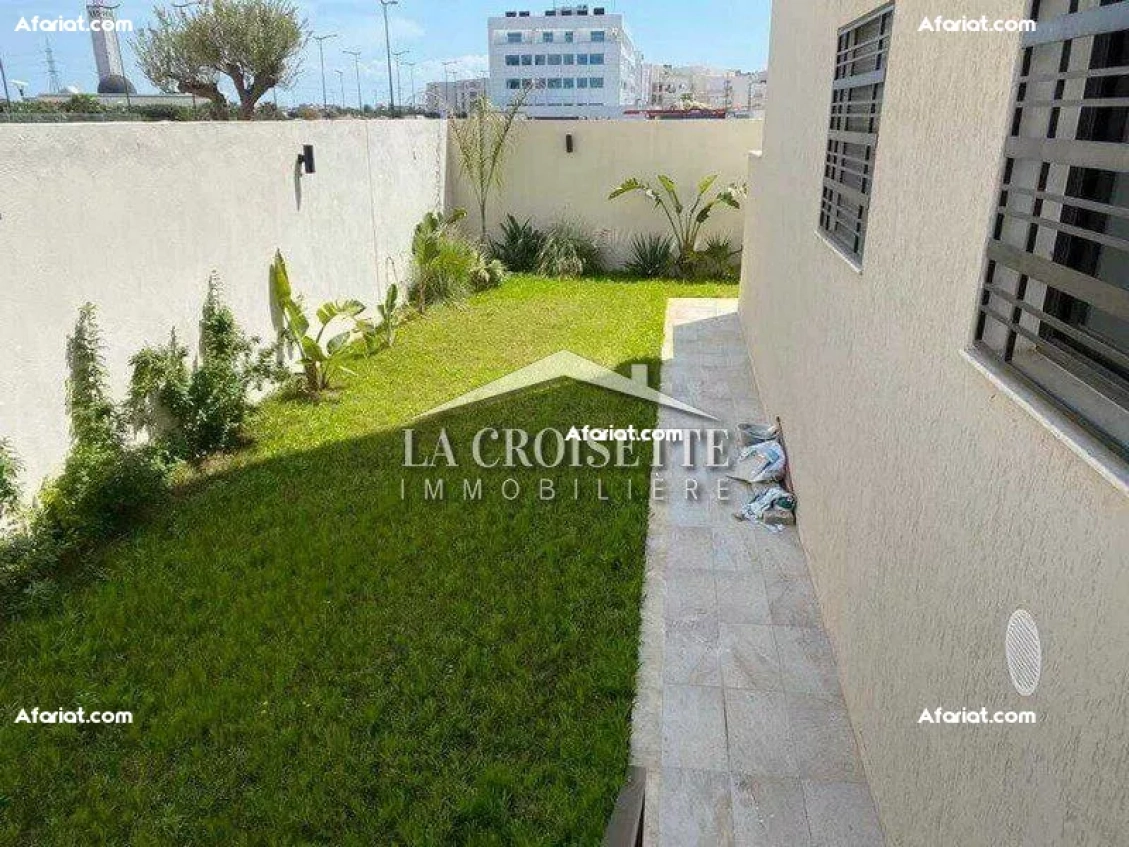 Appartement S+2 avec Jardin aux Jardins de Carthage ZAL0497