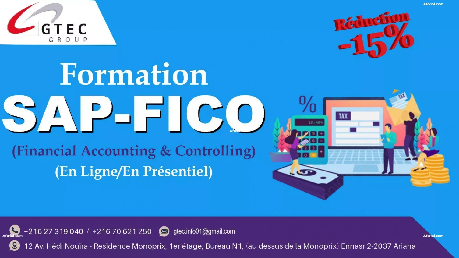 Formation SAP FICO : Finance , Comptabilité et Controle de Gesti