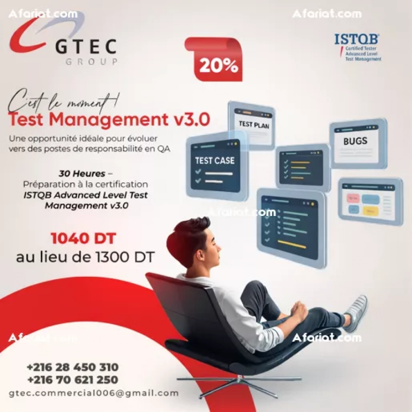 Devenez Test Manager Certifié V3.0