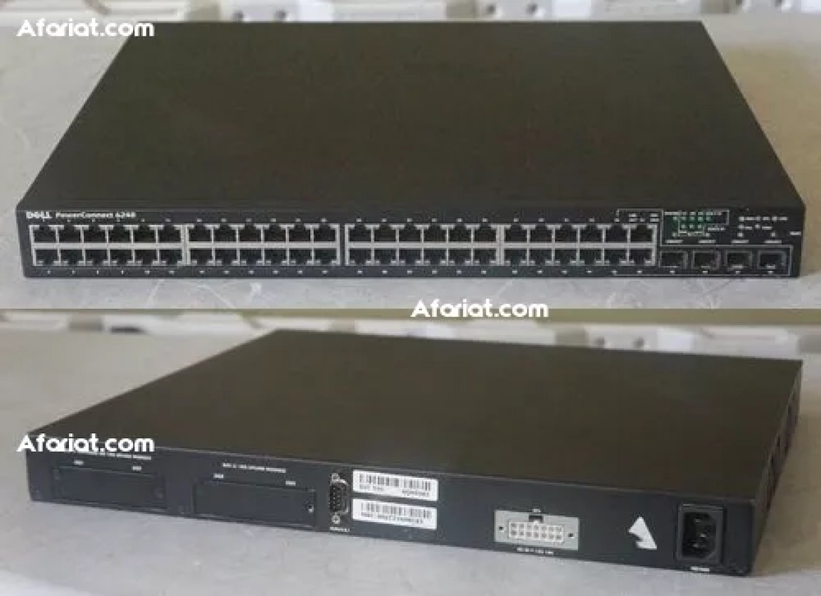 Switch Dell Powerconnect 6248 - 48 Ports Gigabits + 4 x FC