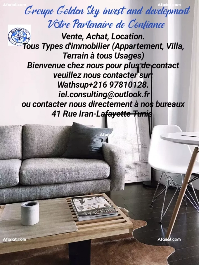 Tous types de Transaction immobilière