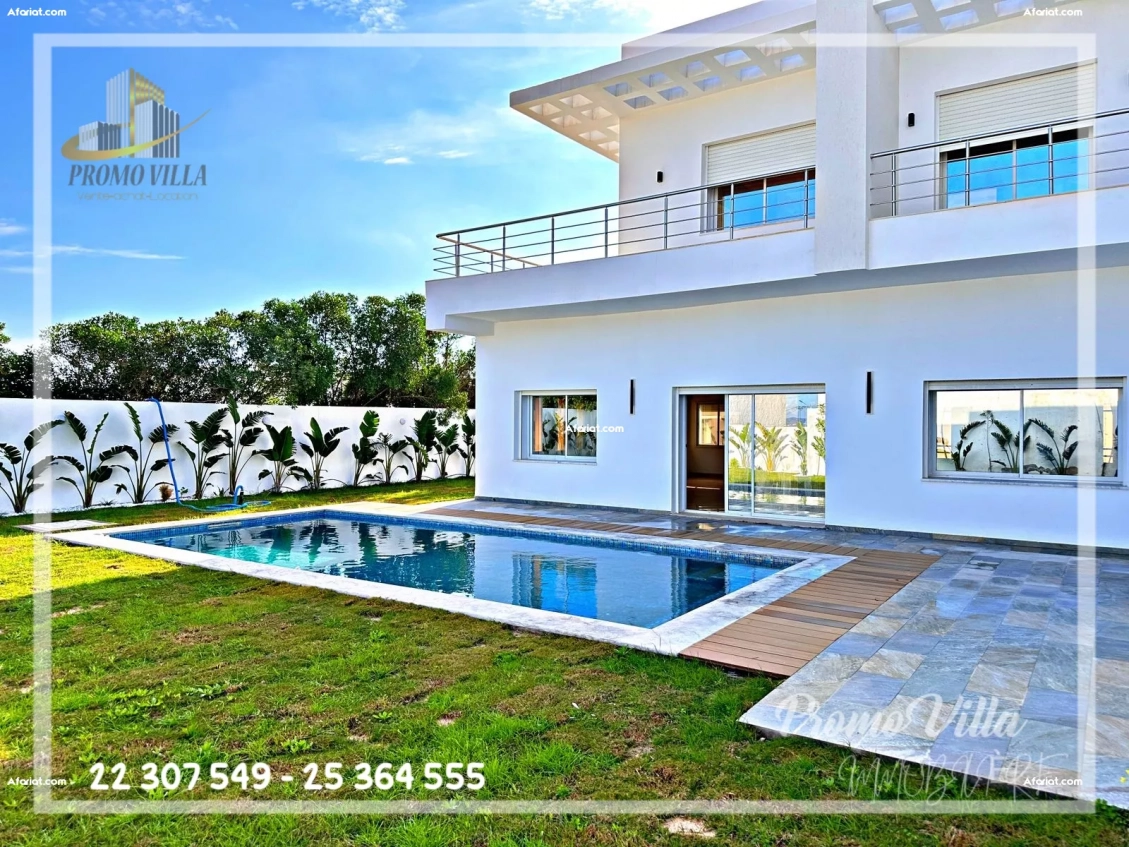 Une luxueuse villa sur 1000m² de terrain | afariat.com