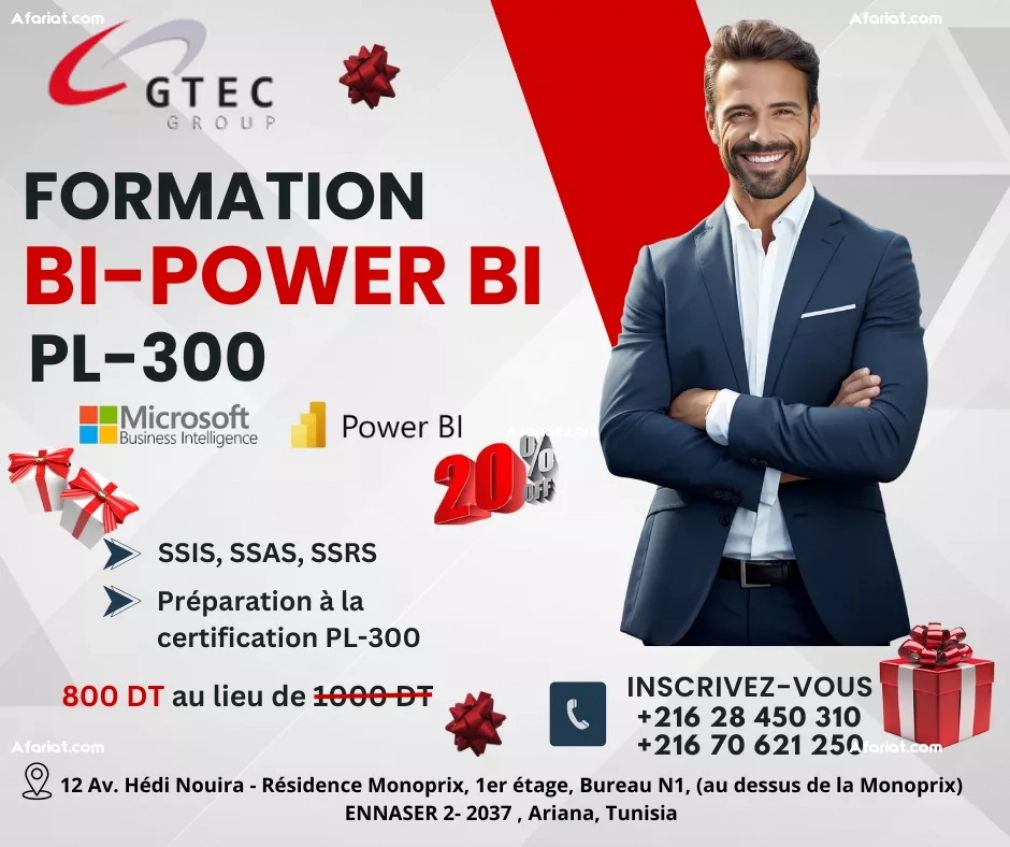 Formation MSBI & Power BI PL-300 !