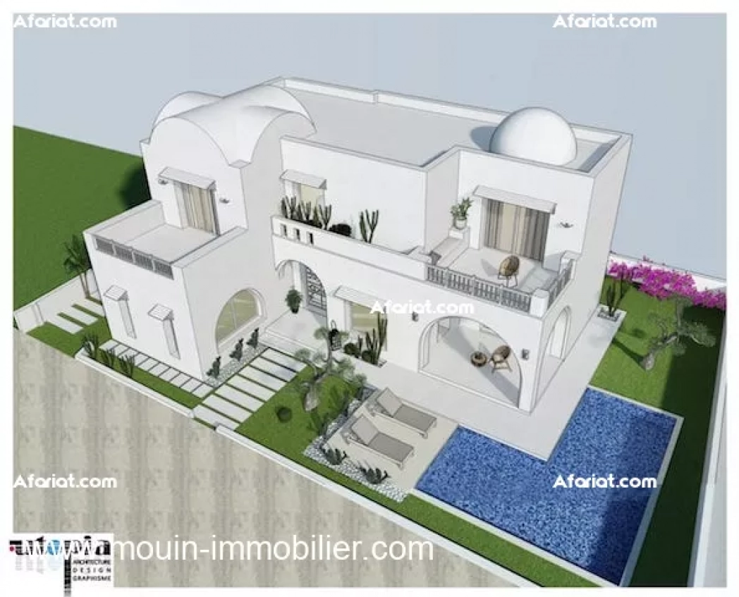 VILLA JOUD AV Hammamet Zone Craxi AV1621