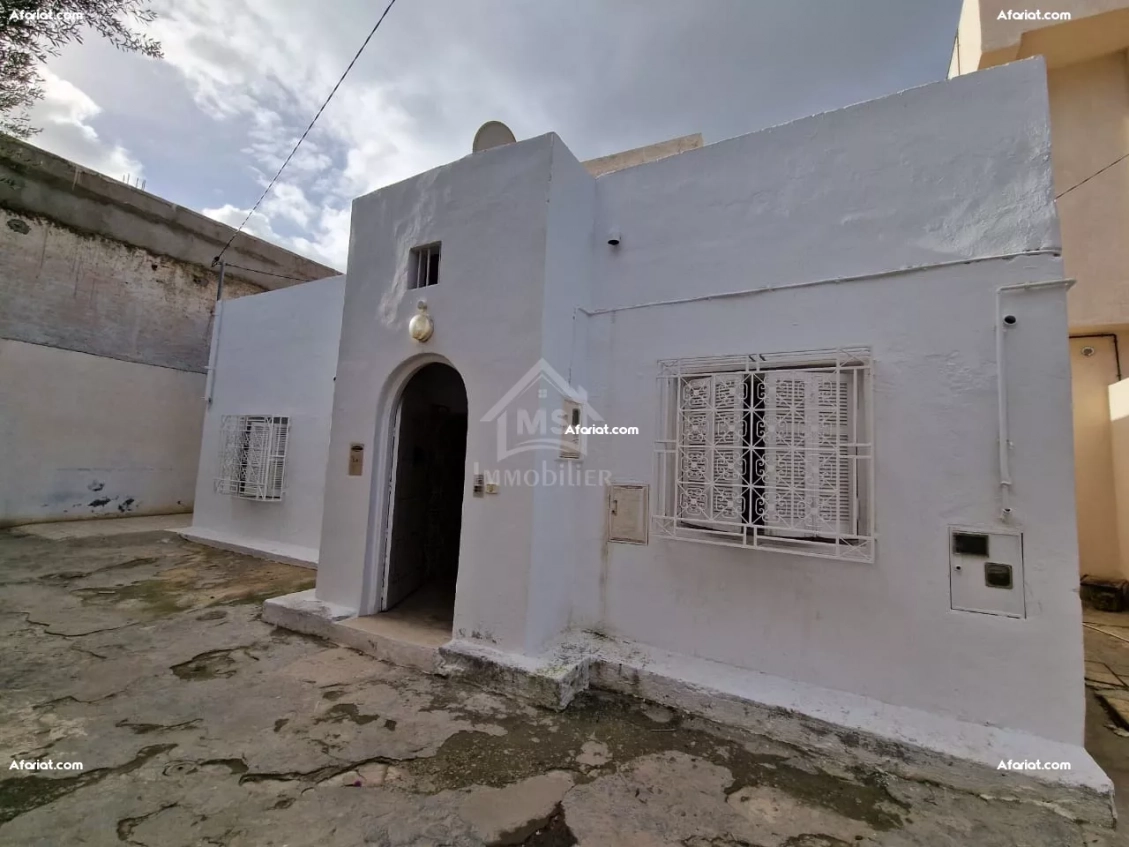 Maison arabe S+2 renouvelée à vendre à Hammamet 51355351