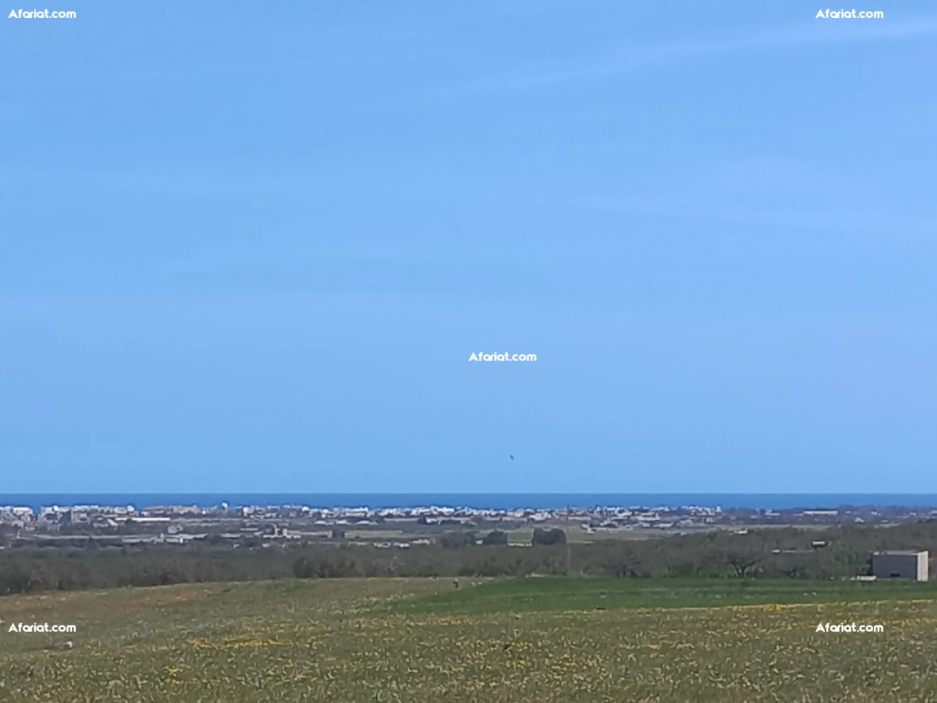 Terrain à vendre avec vue de mer panoramique