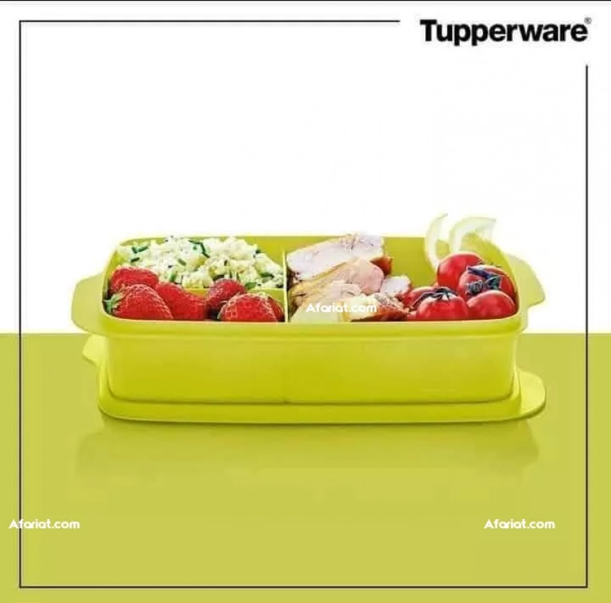 Boîte divisée tupperware