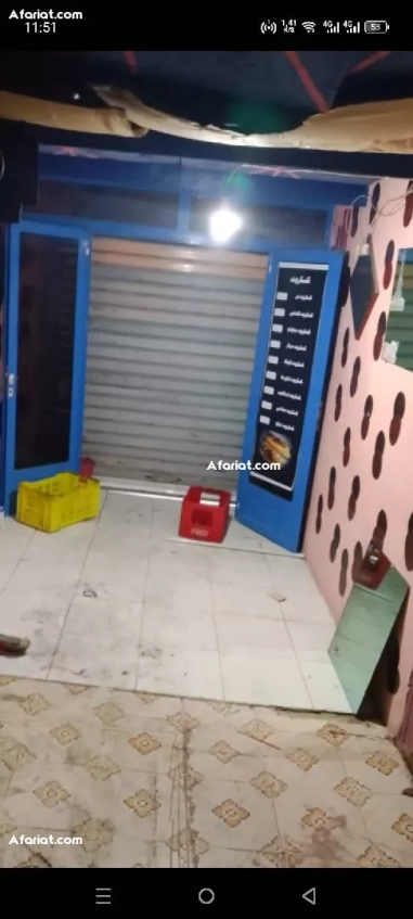 اصل تجاري للبيع في تونس العاصمة سيدي بشير