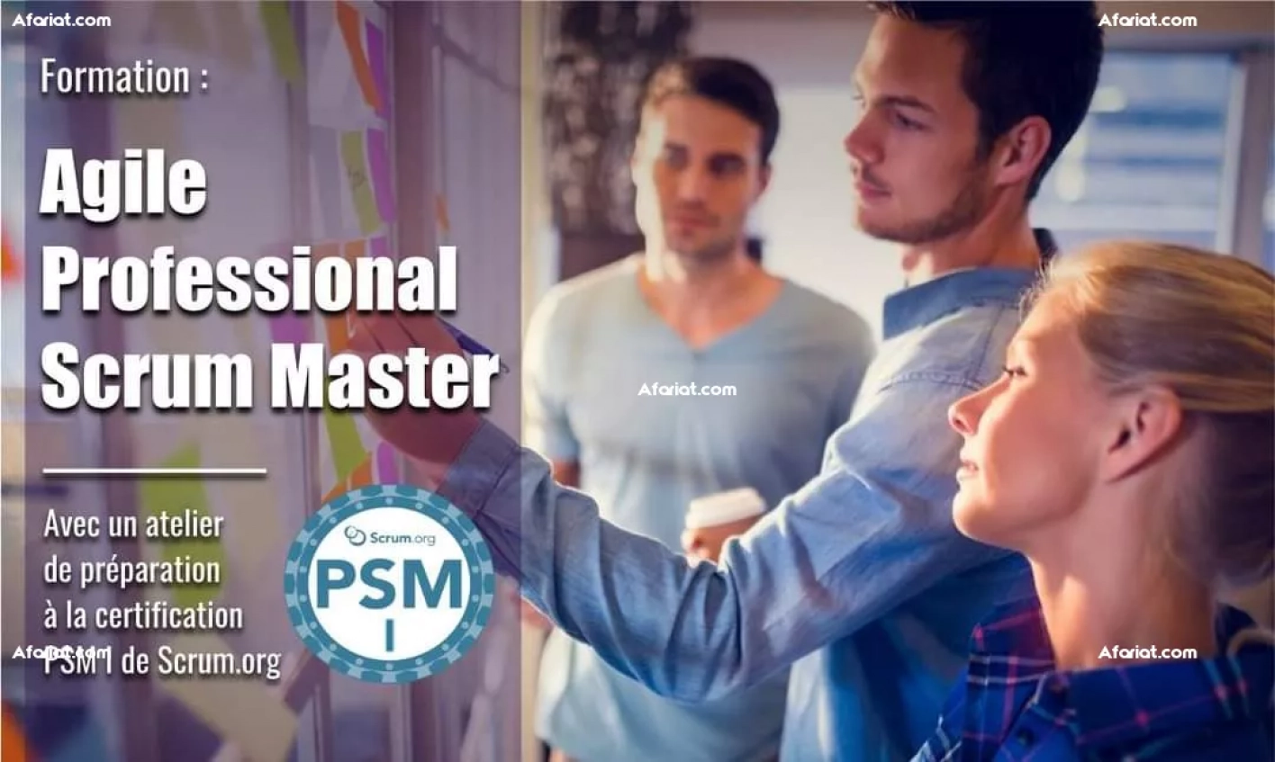 Formation Agile Scrum Master Certifiante PSM