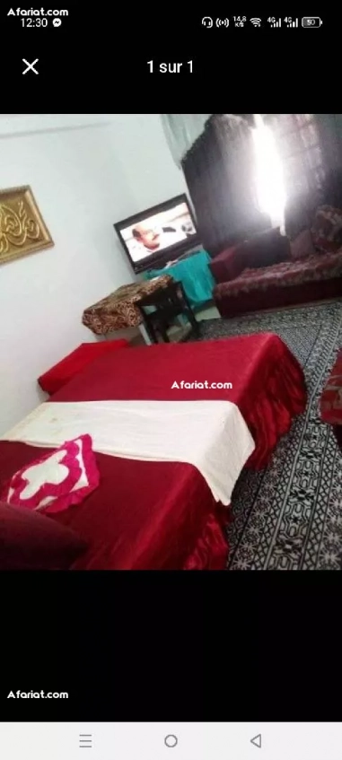 ستوديو مفروش للايجار باليوم 90د/120