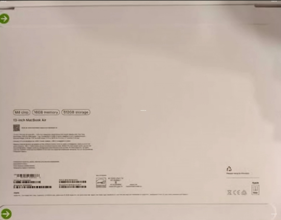 Macbook Air m4 cacheté