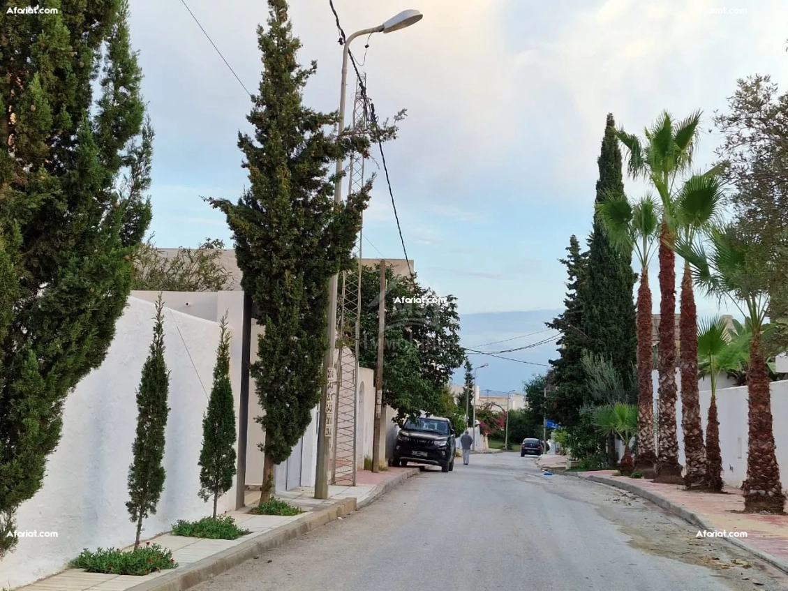 Terrain vue de mer de 1122 m² à vendre à Hammamet Nord 51355351
