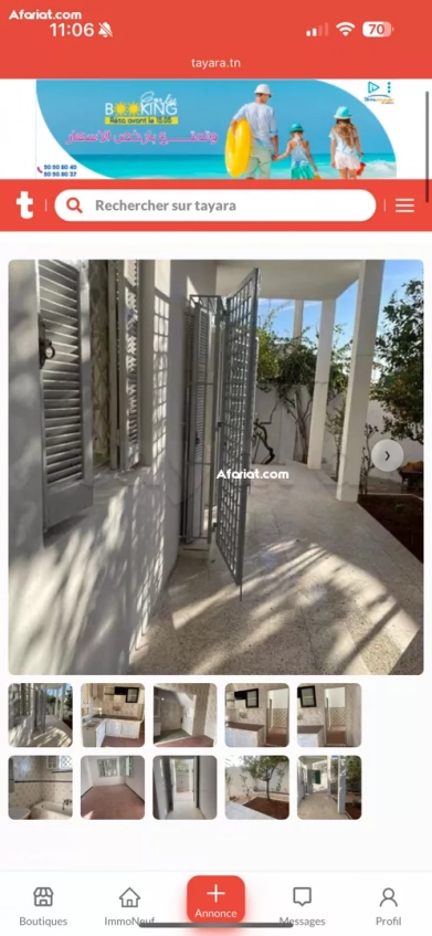 Rez de chaussée de villa à louer