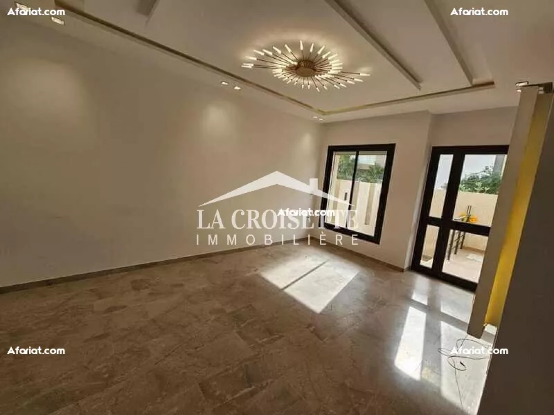 Appartement S+2 avec jardin à Ain Zaghouan Nord MAL0696