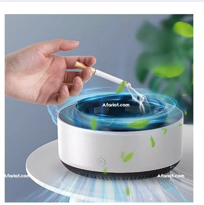 2en1 . Cendrier électrique et purificateur d’air