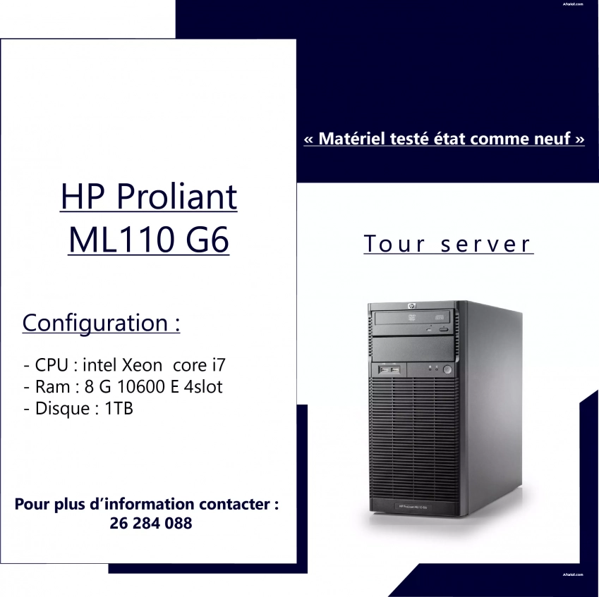 HP  PROLIANT ML 110  G6