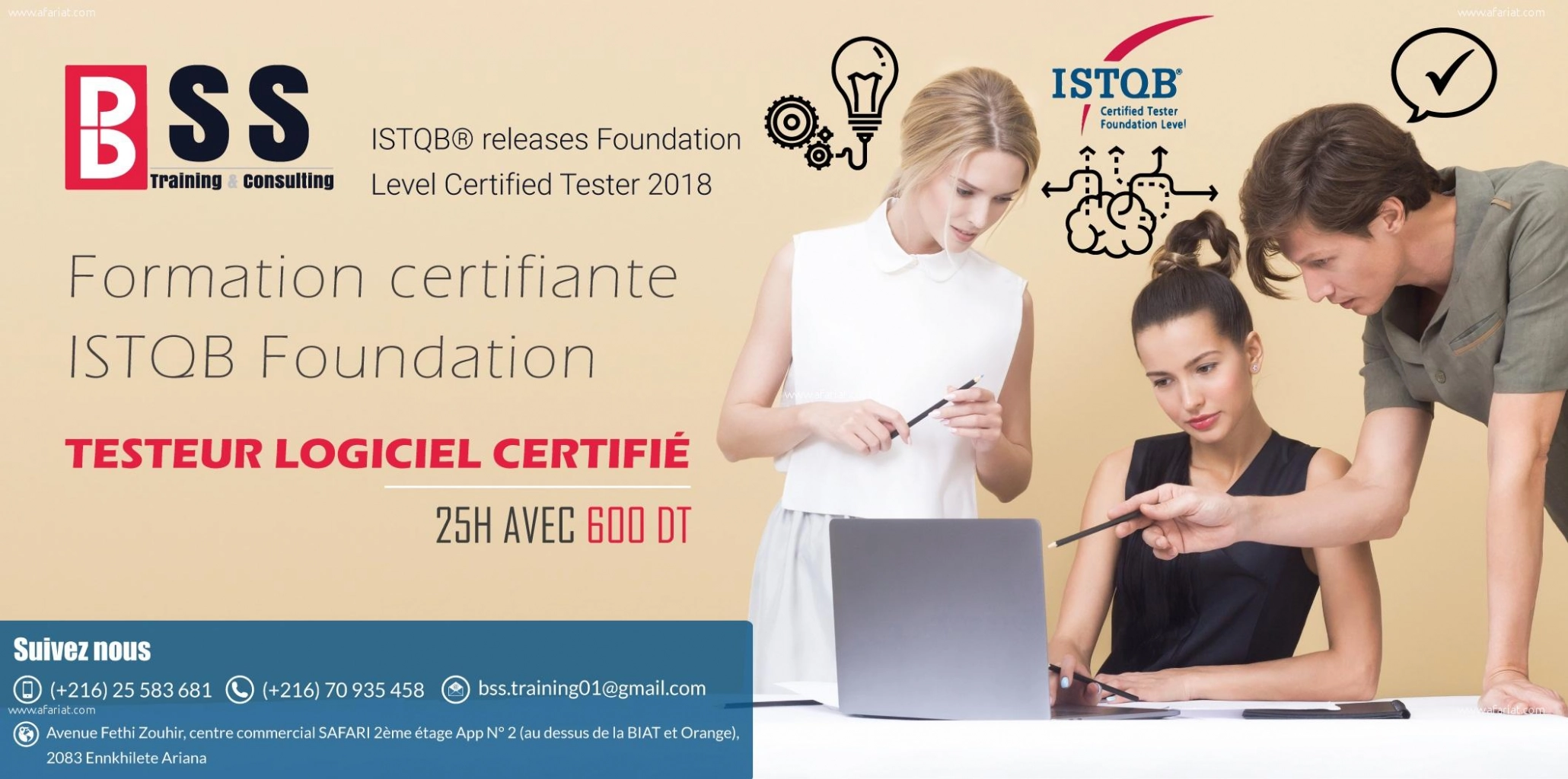 Formation ISTQB +prépa à la Certification