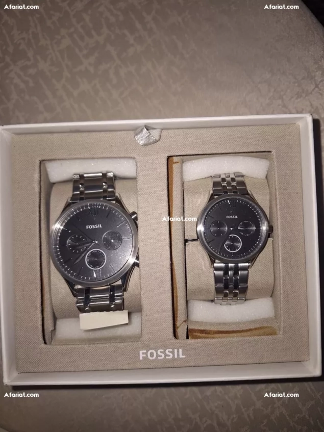 montres pour couple Fossil