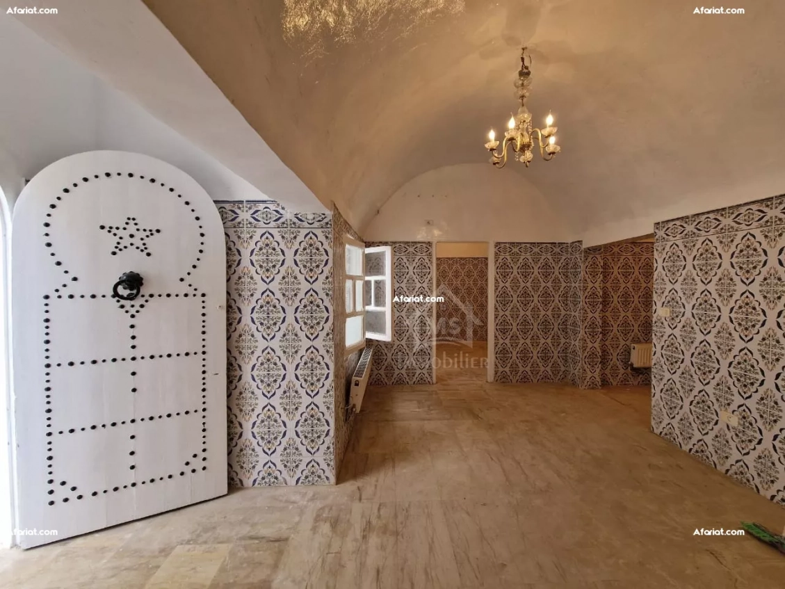 Maison arabe S+2 renouvelée à vendre à Hammamet 51355351