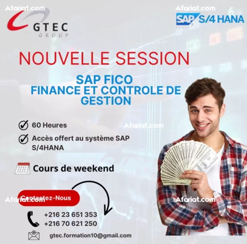 Nouvelle session — SAP FICO S/4HANA