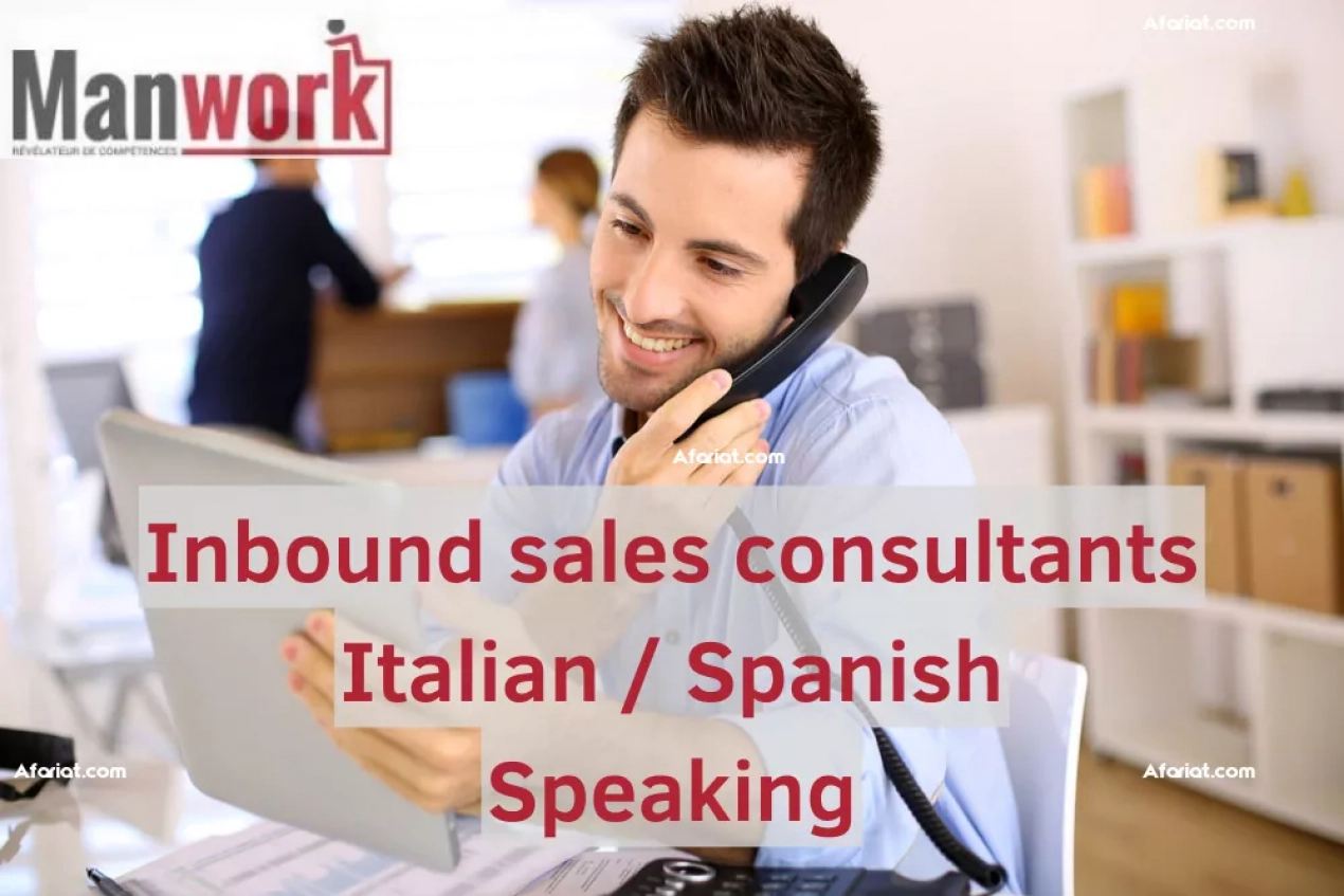 Inbound Sales consultant Italian / Spanish Speaking