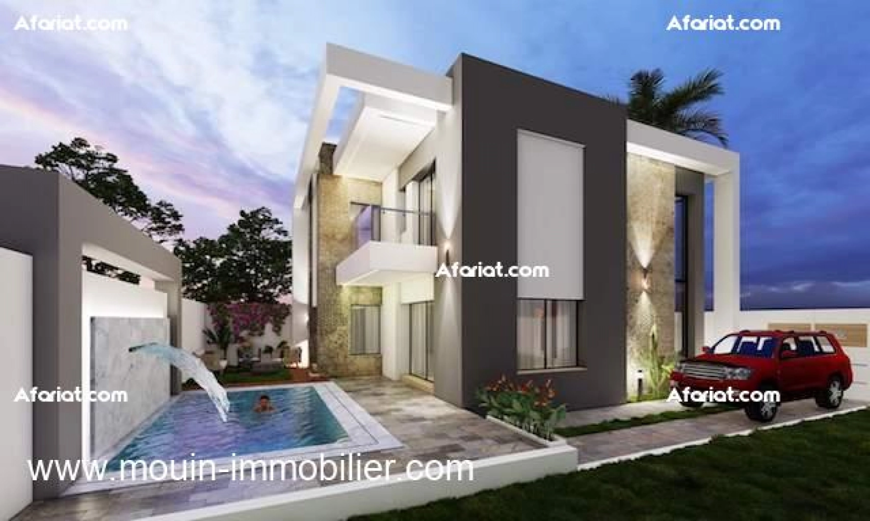 Villa Youri AV1580 Hammamet zone craxi