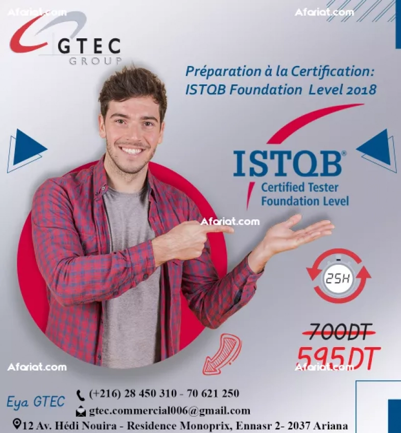 Formation et Certification ISTQB Niveau Foundation