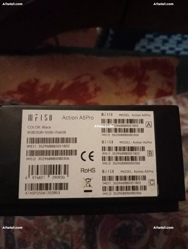 Action A 5 Pro smartphone