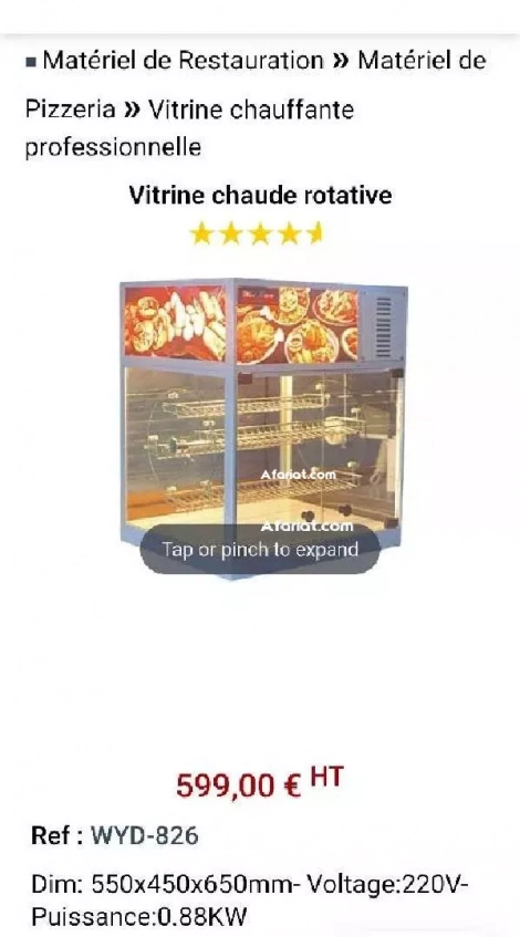 vetrin chaud tikhdem jawha behi w dour  juste ne9sa dahna sghira