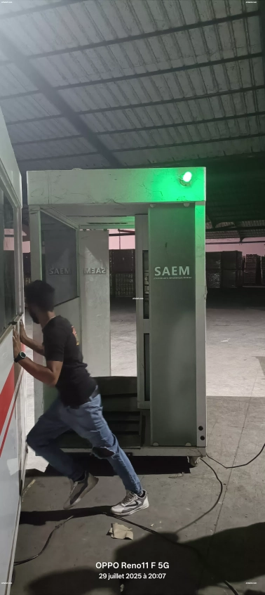 Cabines de désinfection