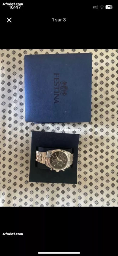 montre festina avec problème de pile