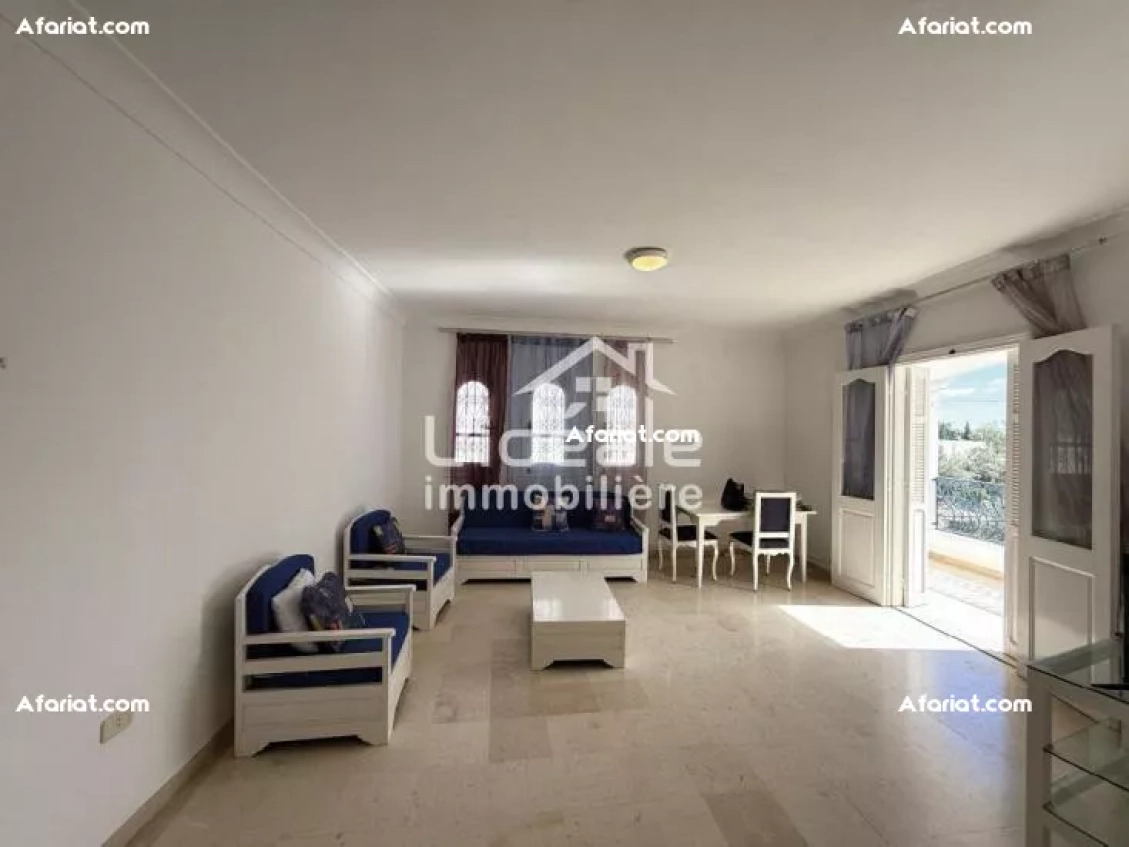 À louer – appartement S+2 proche de la zone touristique Hammamet