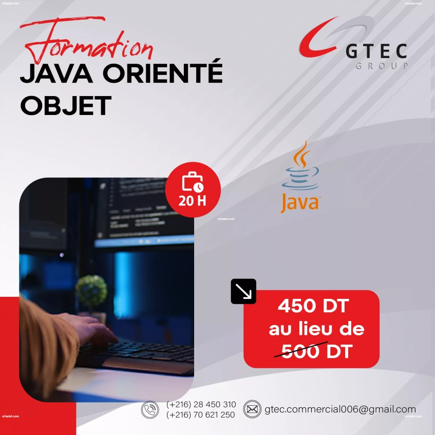 Formation Java Orienté Objet - 100% Pratique !
