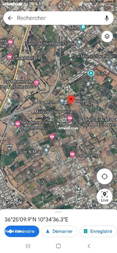 lot de 790m² a vendre