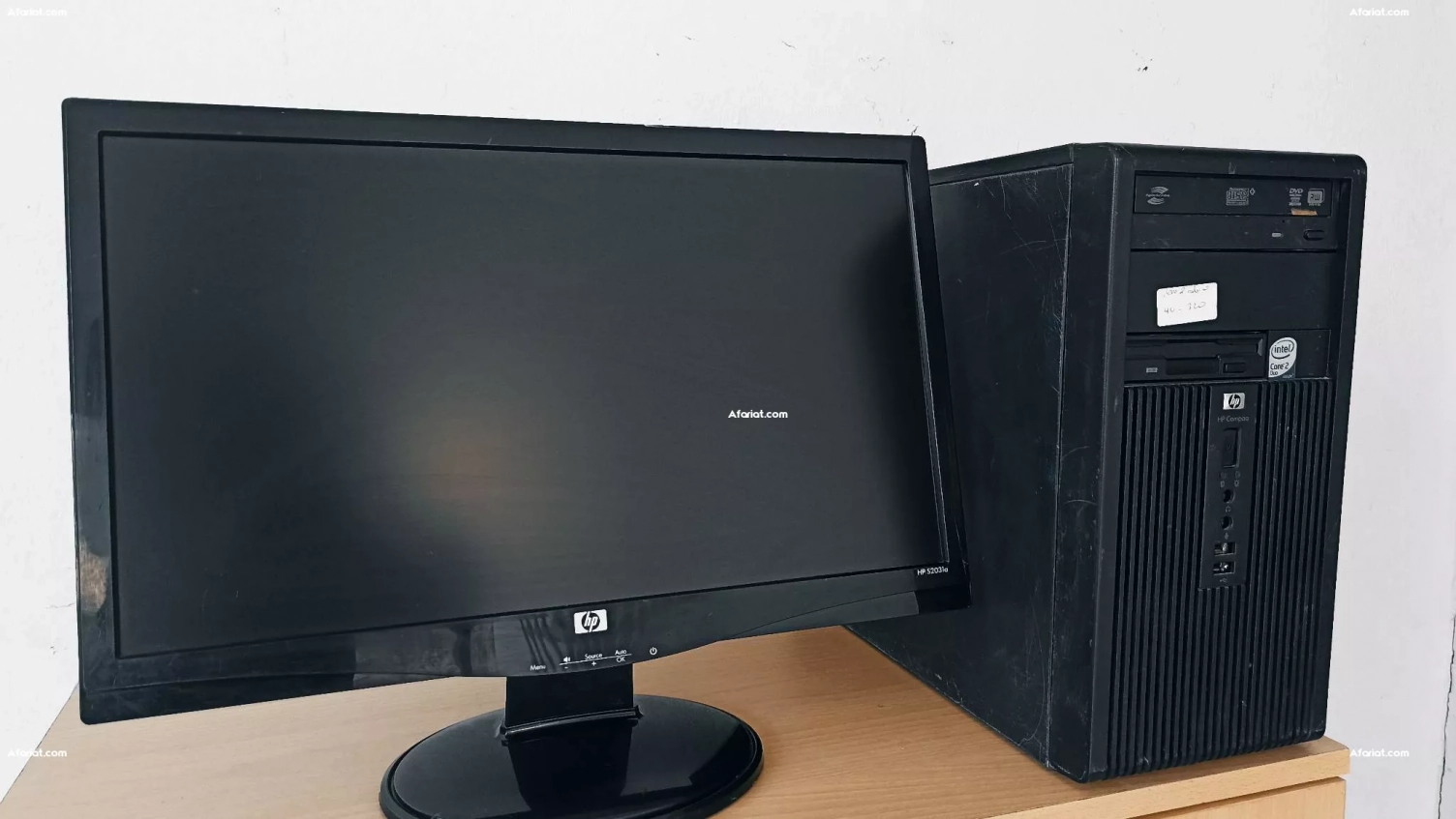 Hp Elite core 2 duo 199 dt hp noire