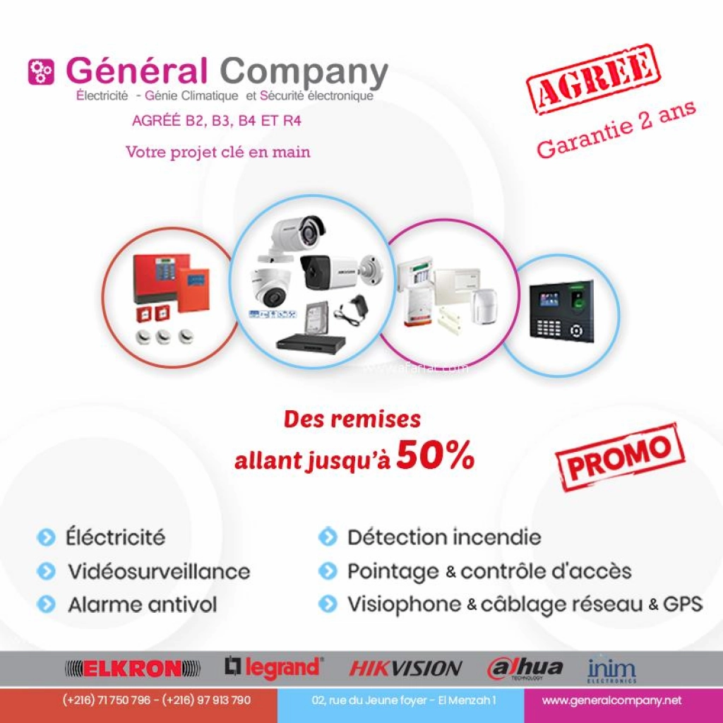 Protection Incendie: GENERAL COMPANY