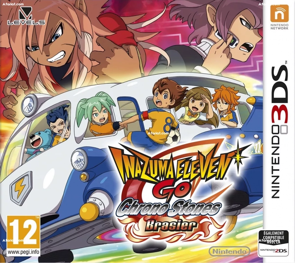 Jeux inazuma eleven go chrono stones brasier 3ds